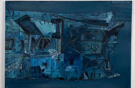 "Homage to Blue" - 70x100cm